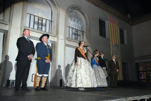 El viento obliga a posponer la Crida de las Fallas de Sagunt al domingo 15 de febrero