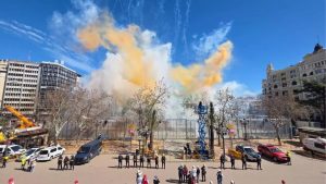 El consumo de agua en València se mantiene estable durante las Fallas