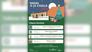 Benidorm programa cuatro talleres gratuitos de temática navideña en el Espai d’Art La Casilla