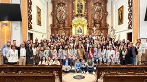 Los mayorales de 2026 de Benidorm se presentan a la Mare de Déu del Sofratge