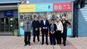 Todo listo en el Palau d’Esports para que comience la quinta edición del Benidorm Fest