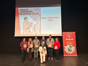 La Guia Didàctica de les Falles 2026 de Sueca homenatja a Pasqual Carrasquer en el seu centenari