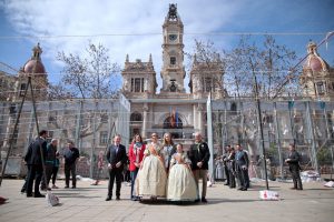 La infanta Elena visita la mascletà de hoy