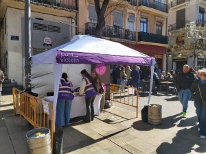 Más de 4.600 personas han pasado por los puntos violeta municipales estas Fallas