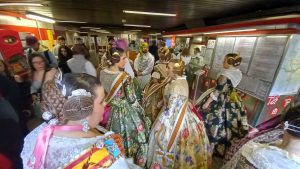 Metrovalencia ofrecerá 168 horas de servicio ininterrumpido en Fallas