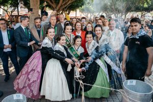 Global Foc dispara la cuarta mascletà del Concurs de Mascletaes de Castellón