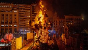 Horarios de cremà de las Fallas de València