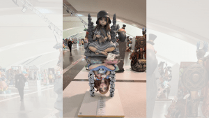 La Falla Sueca – Literato Azorín gana el Ninot Indultat 2026