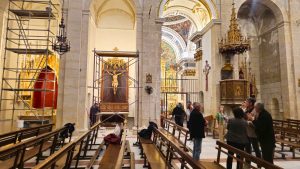 Las obras de restauración de las capillas de Nuestra Señora de la Caridad y de las Ánimas finalizarán para Semana Santa