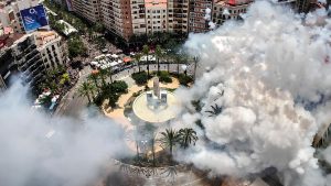 El futuro de las mascletàs en Luceros, en el aire